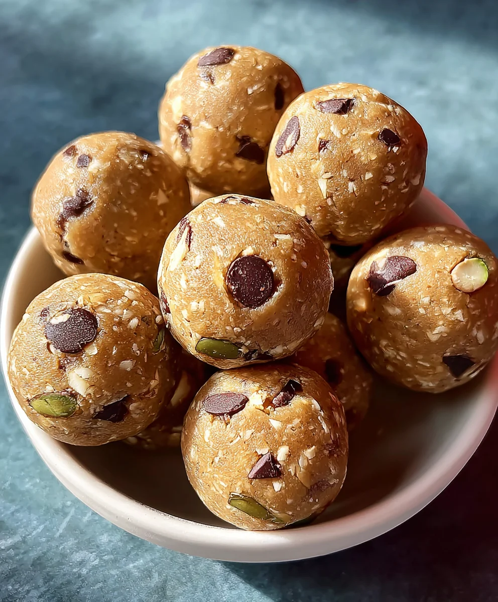 No-Bake Chickpea Cookie Bites-Easy Sweet Treat