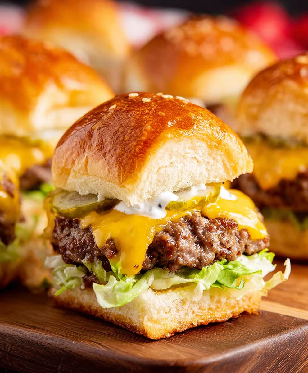 Big Mac Sliders- Easy Beef Recipe