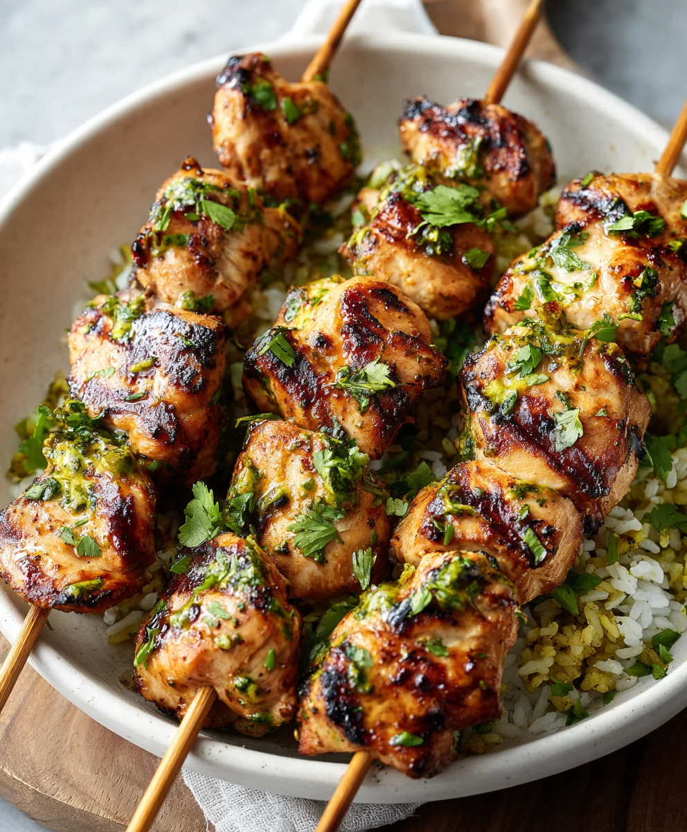 Easy Chicken Skewer Dinners - Delicious Recipes