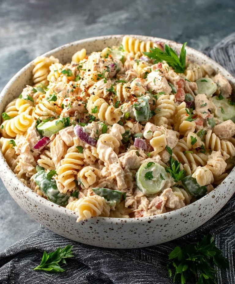 Easy Tuna Pasta Salad- Quick Delicious Meal