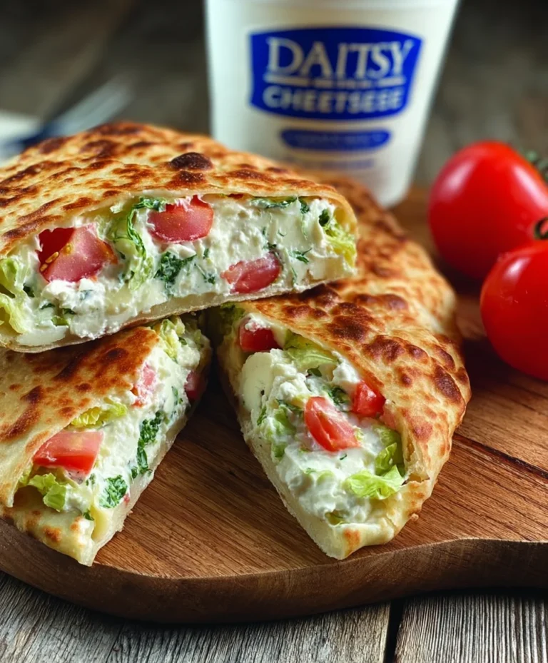 Easy Cottage Cheese Flatbread Quick Recipe
