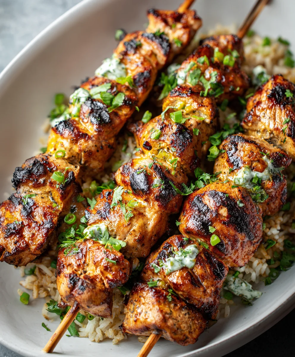 Easy Chicken Skewer Dinners - Delicious Recipes