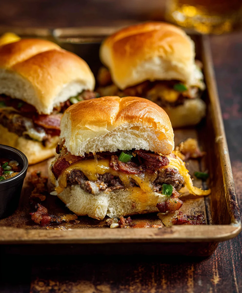 Cowboy Beef Sliders- Easy & Flavorful Recipe