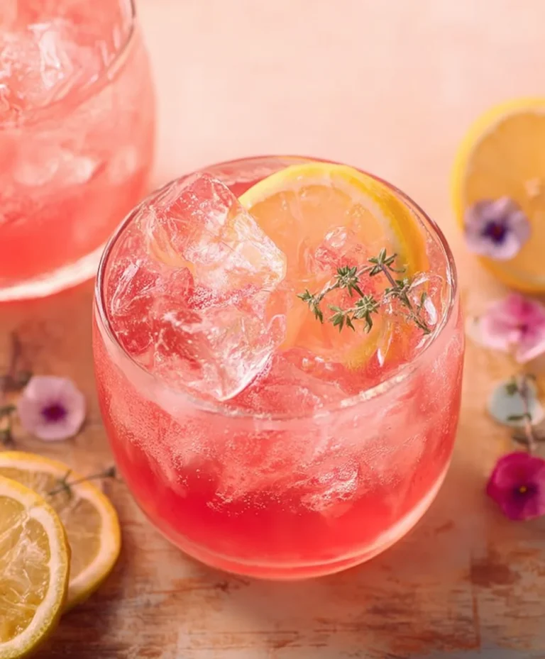 Refreshing Pink Lemonade Mocktail Recipe