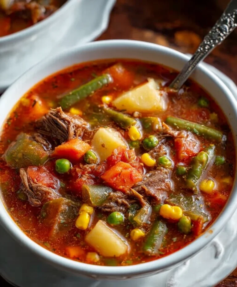 Simple Vegetable Soup Recipe- Hearty & Delicious