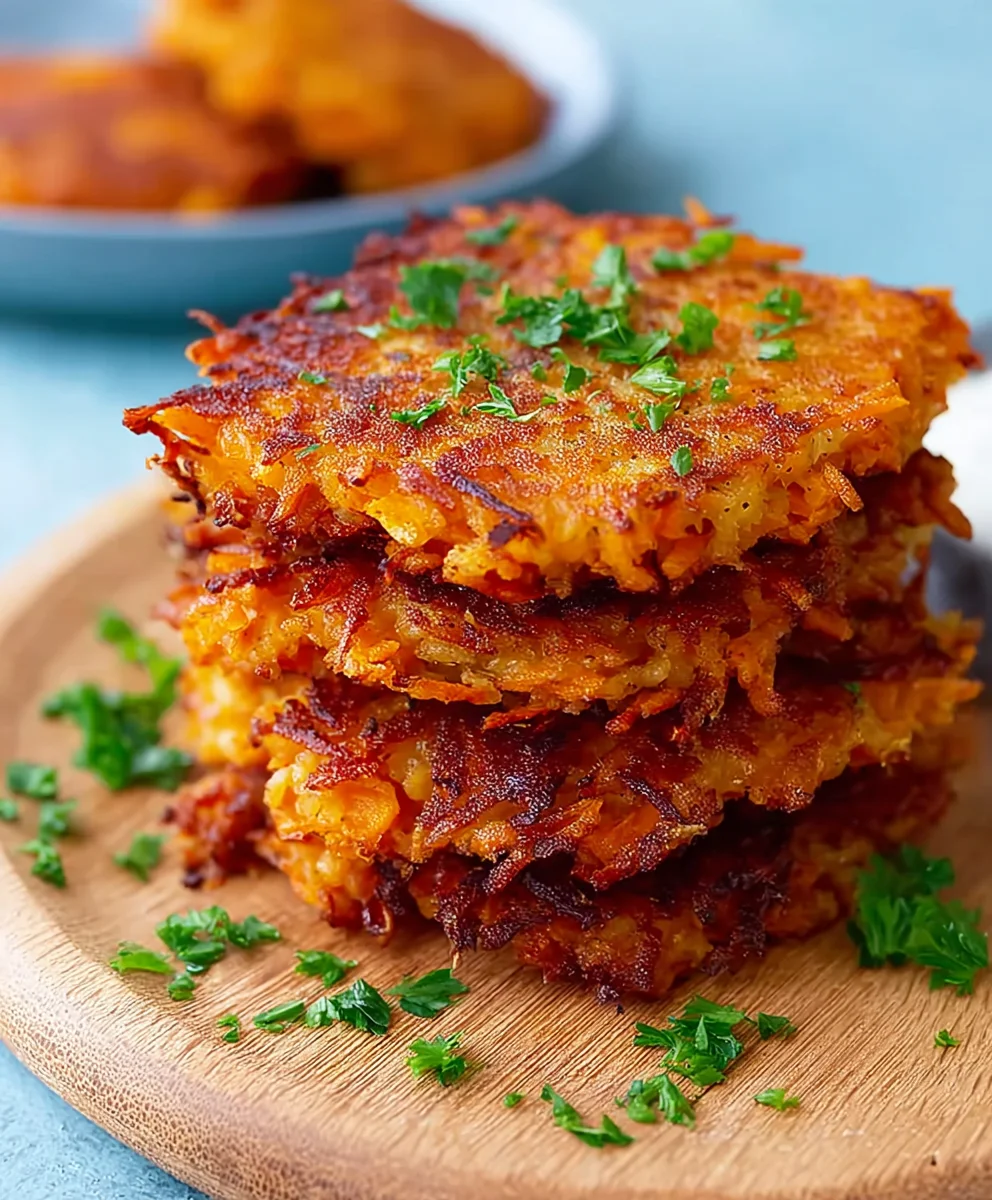 Savory Sweet Potato Hash Browns - Crispy & Delicious