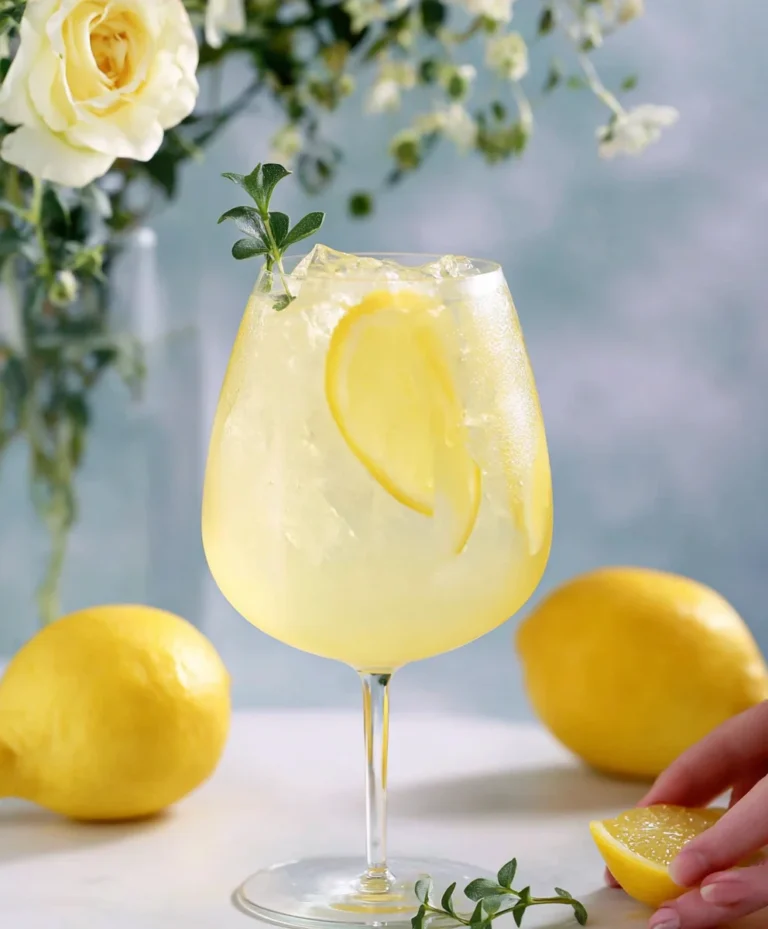 Non-Non-Non-Alcoholic Alternativeic Limoncello Spritz – Refreshing & Zesty
