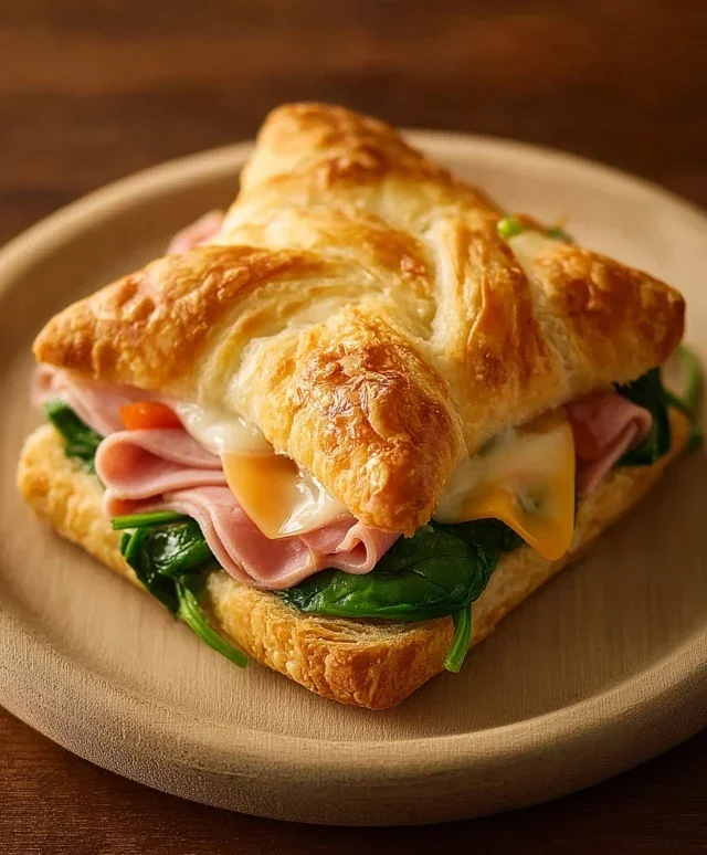 Beef Beef Ham and Cheese with Spinach
