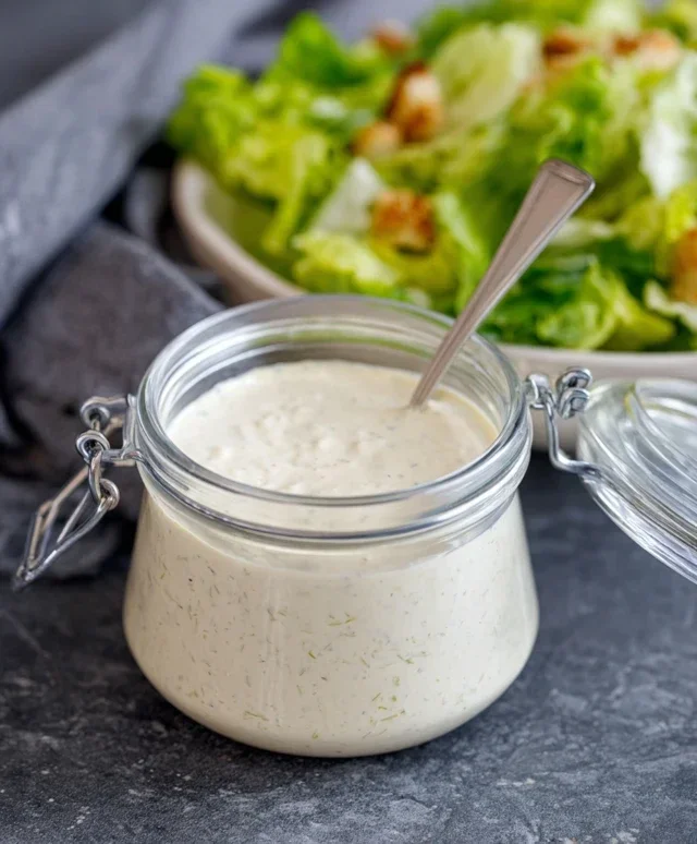 Homemade Caesar Salad Dressing