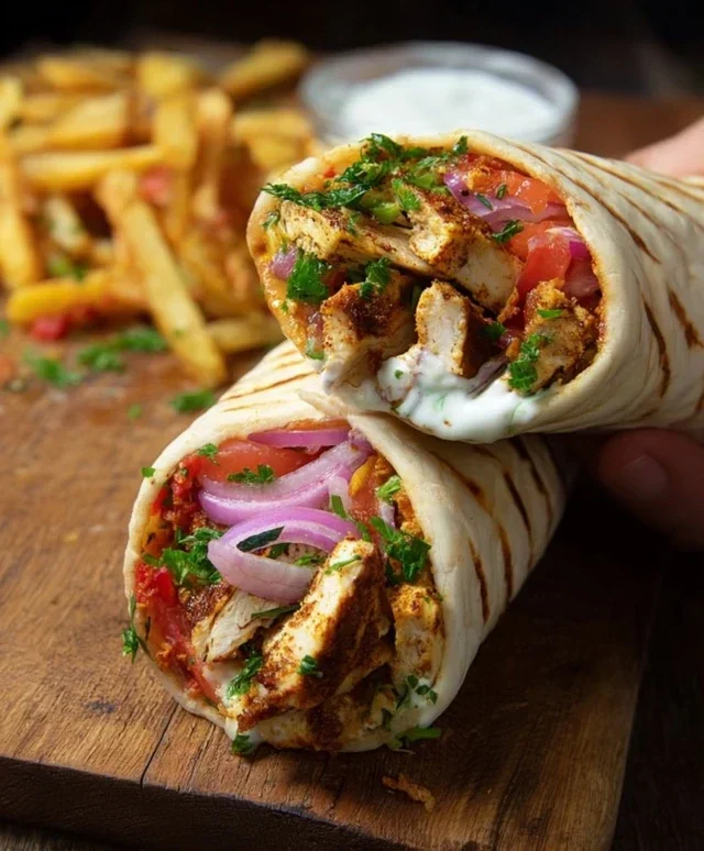 Chicken Shawarma Wrap