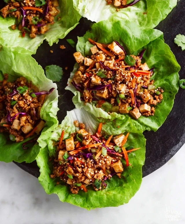 Tofu Lettuce Wraps