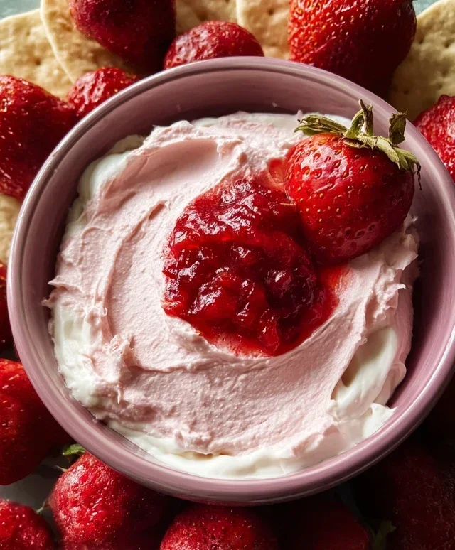 Strawberry Cheesecake Dip