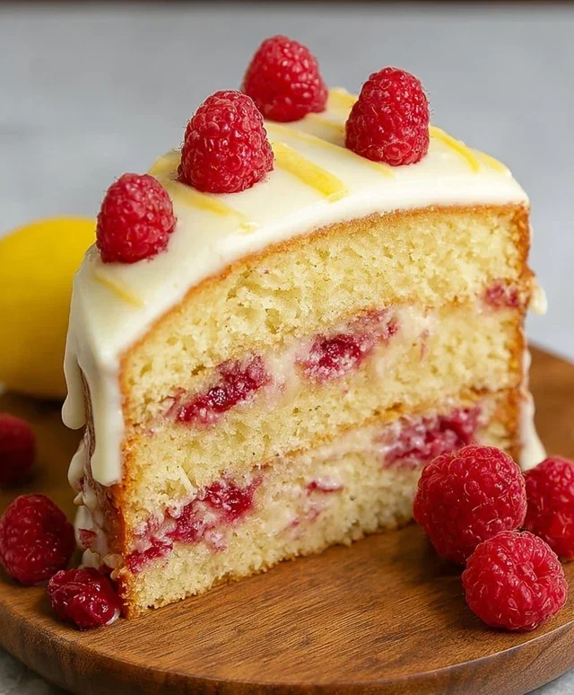 Raspberry Lemon Cake
