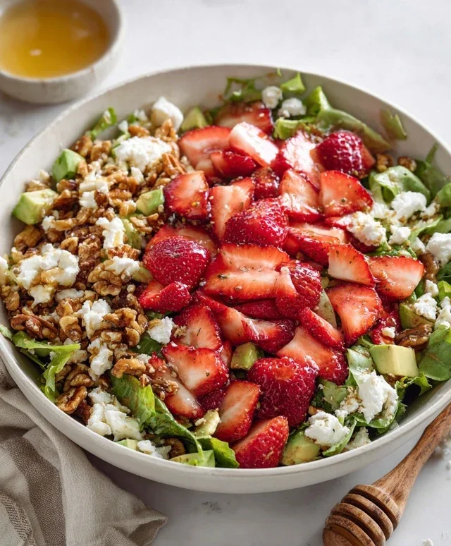 Strawberry Crunch Salad
