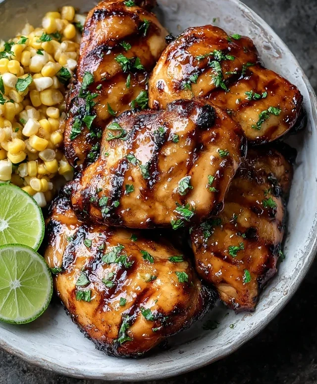 Grilled Hot Honey Chicken