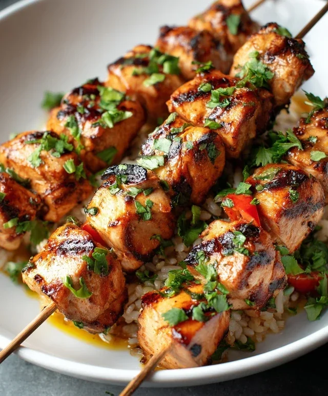 14 Chicken Skewer Recipes for Easy Dinners!