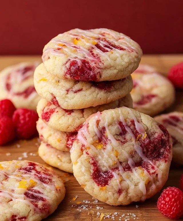 Lemon Raspberry Cookies