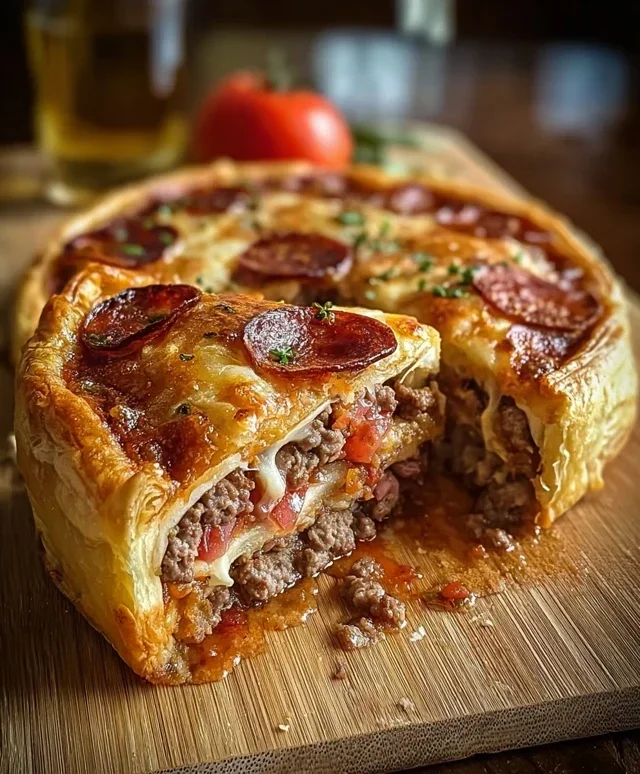 The Pizza Burger Pie