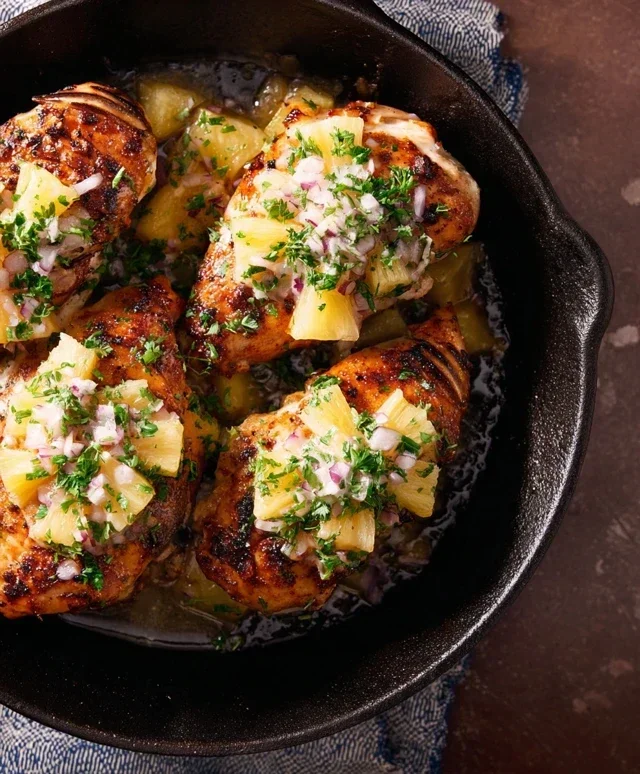 Pineapple Baked Chicken