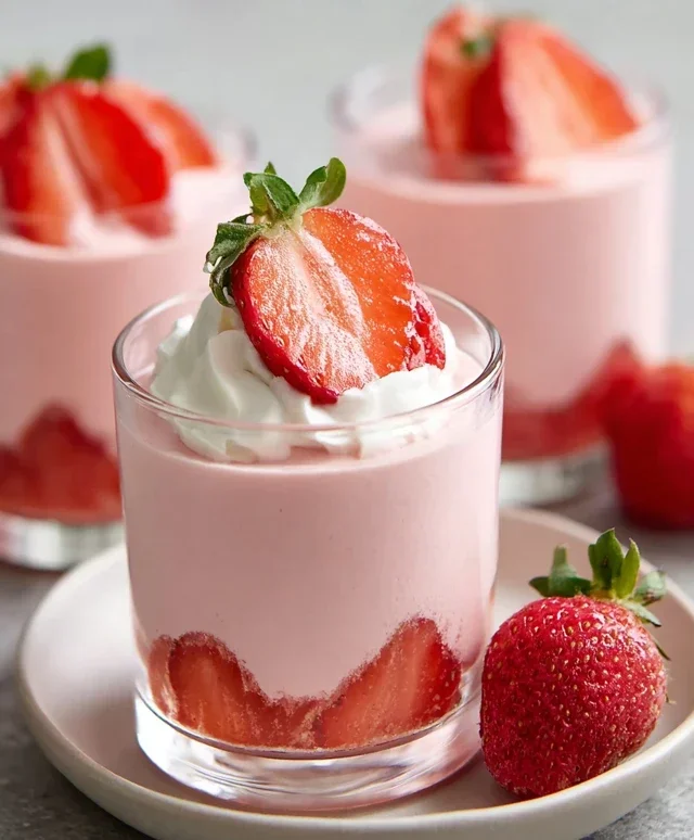 Strawberry Mousse