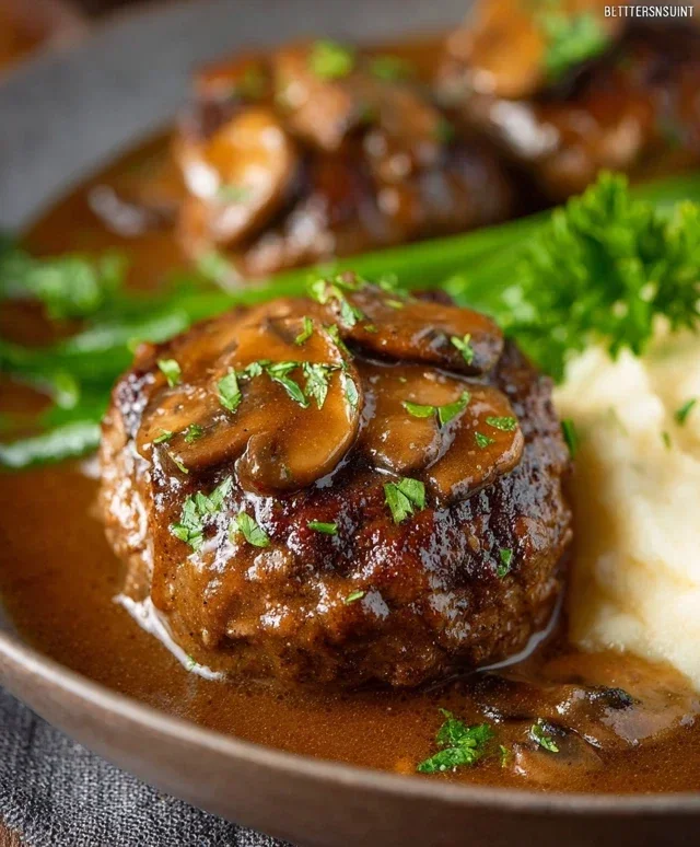 Easy Homemade Salisbury Steak