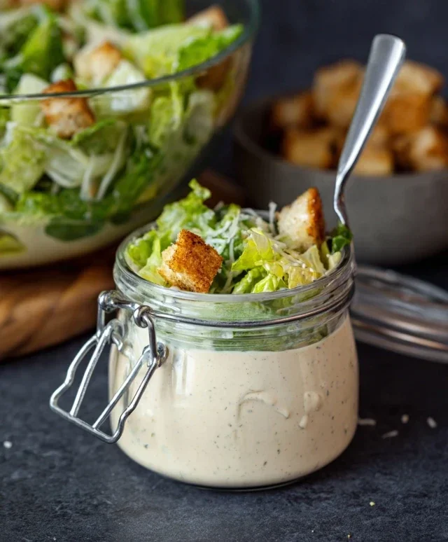 Homemade Caesar Salad Dressing