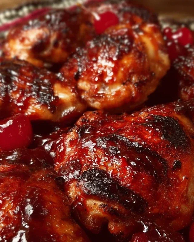 Cherry Dr. Pepper Grilled Chicken