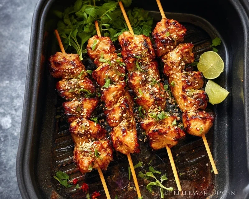 Sausage and Shrimp Kabobs