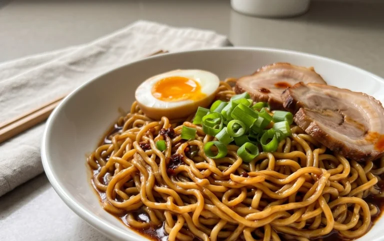 Easy Saucy Ramen Noodles