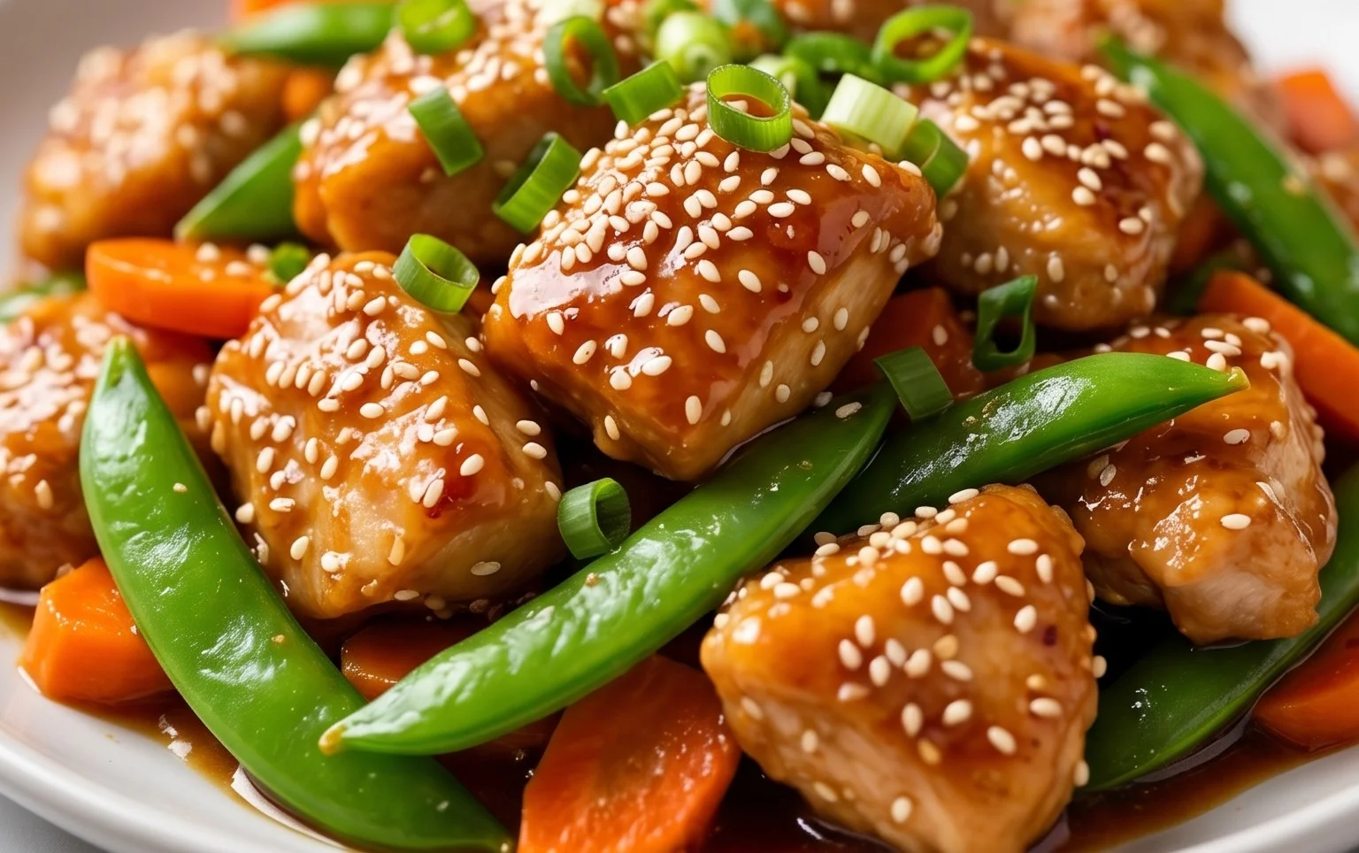 Healthy Sesame Chicken