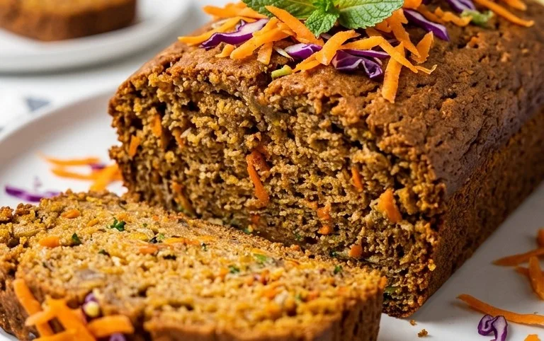 Dairy Free Carrot Cake Banana Bread