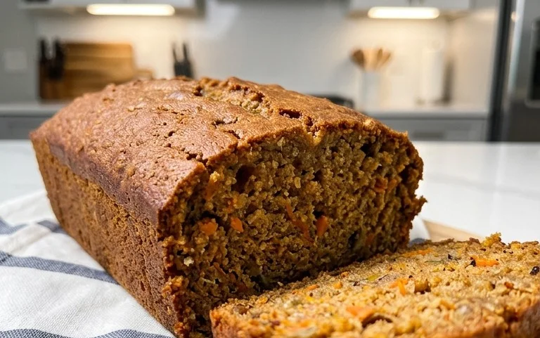 Dairy Free Carrot Cake Banana Bread
