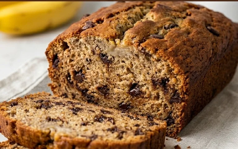 Easy Chocolate Chip Banana Bread