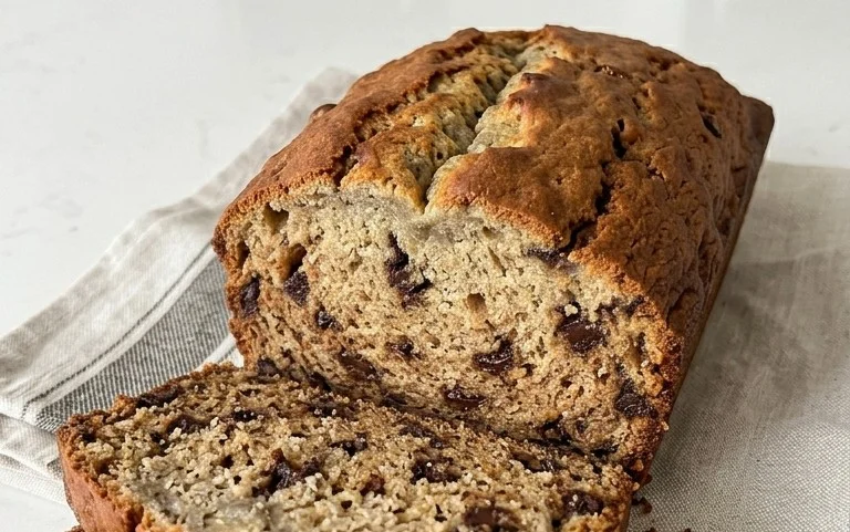 Easy Chocolate Chip Banana Bread