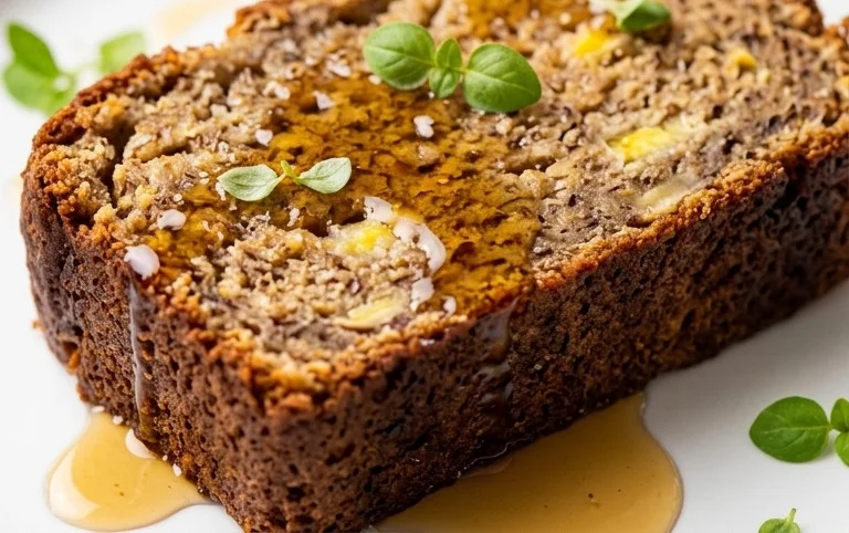 Healthy 5-Ingredient Flourless Banana Bread
