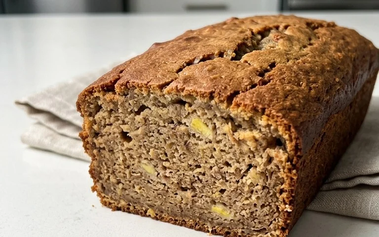 Healthy 5-Ingredient Flourless Banana Bread