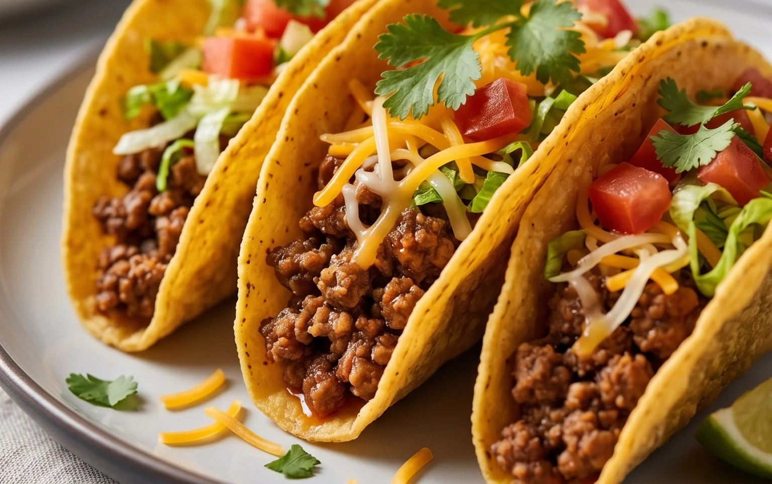 Crispy Ground Beef Tacos