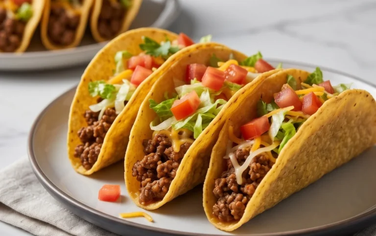 Crispy Ground Beef Tacos