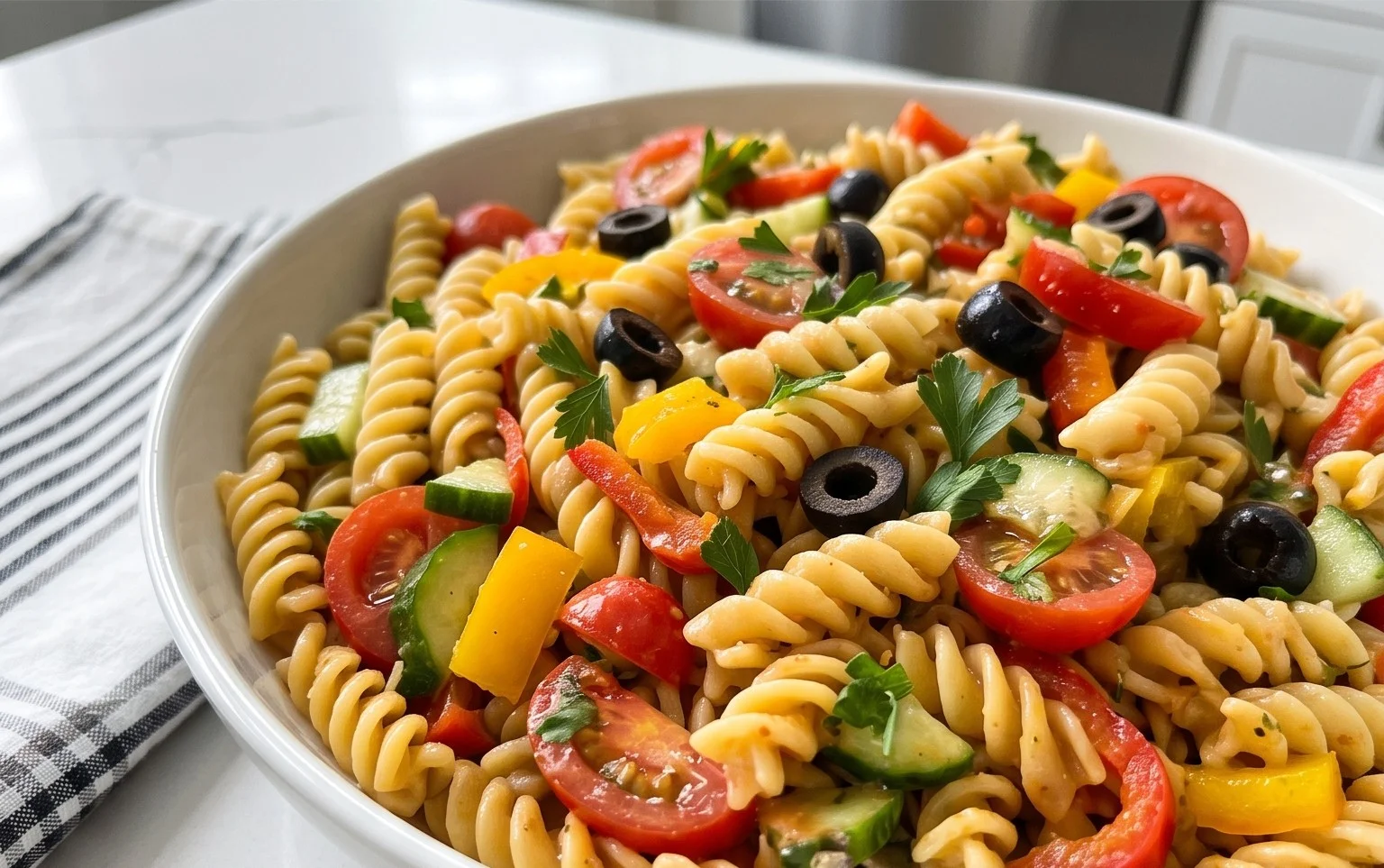 French Dressing Pasta Salad