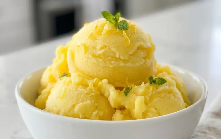 Lemon Sorbet
