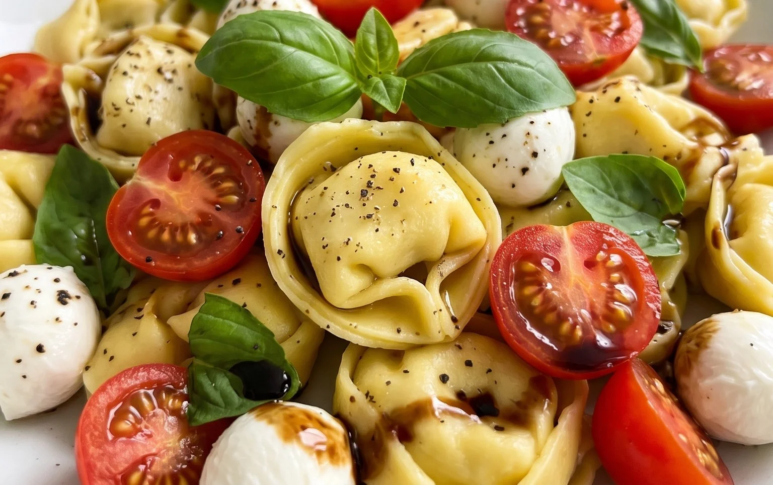 Tortellini Caprese Salad