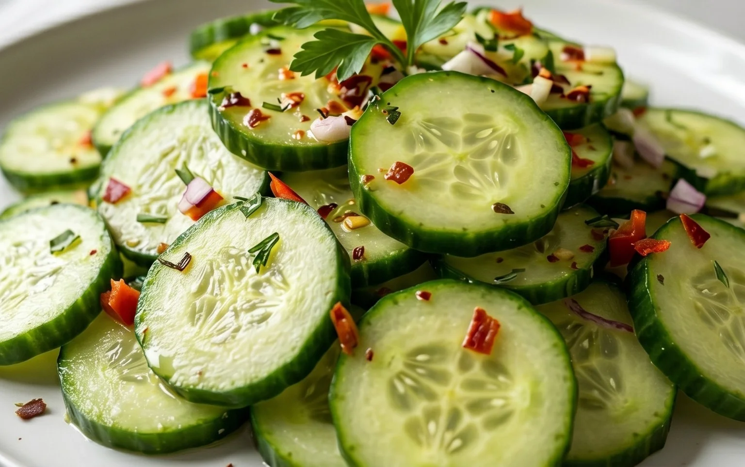 Polish Cucumber Salad