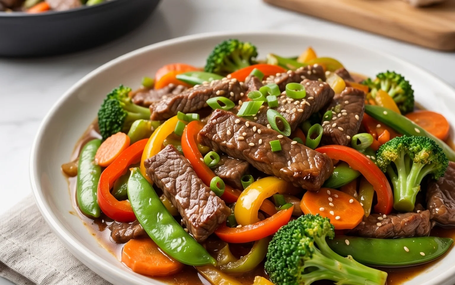 Beef Stir Fry with Vegetables (30-Minutes)