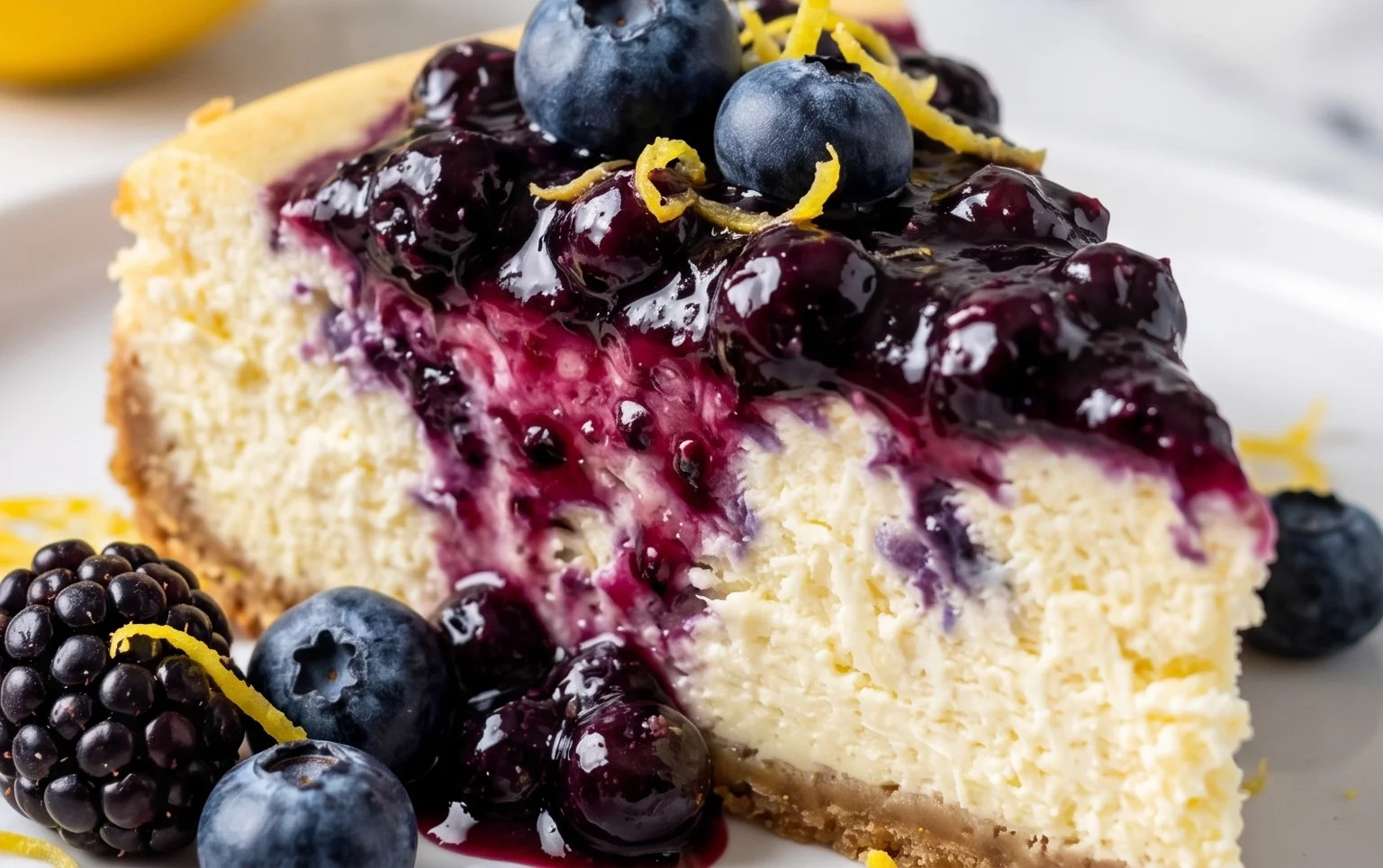 Lemon Blueberry Cheesecake