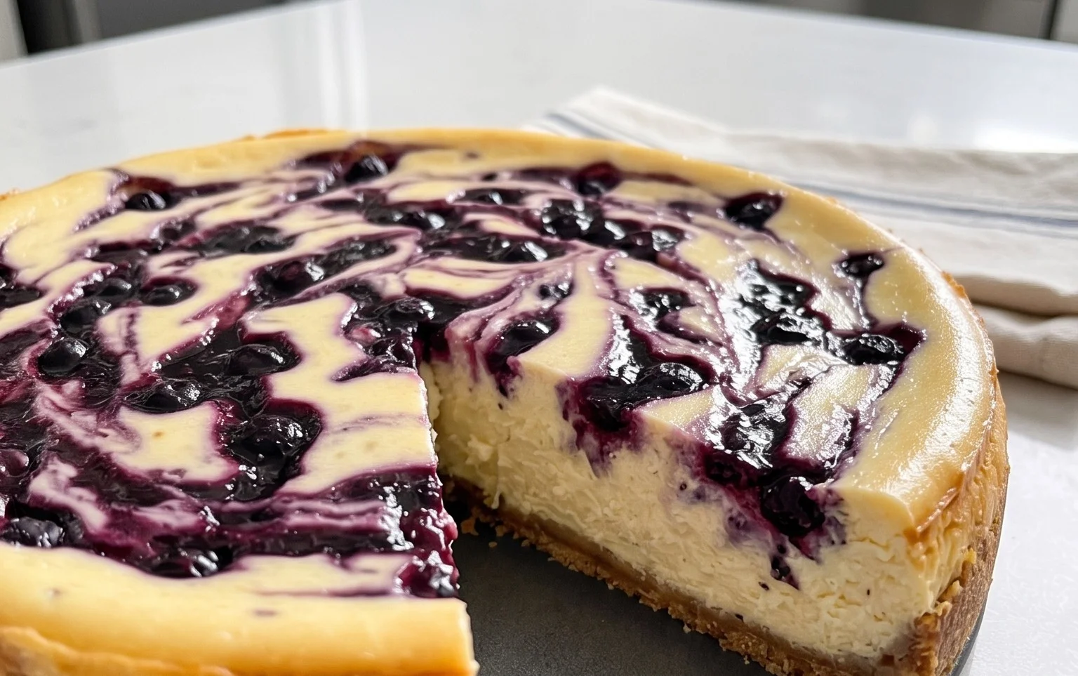 Lemon Blueberry Cheesecake