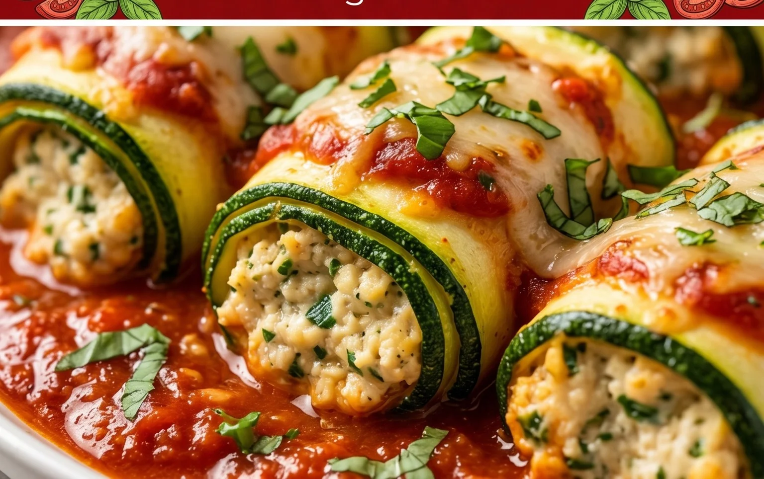 Vegan Zucchini Rollatini
