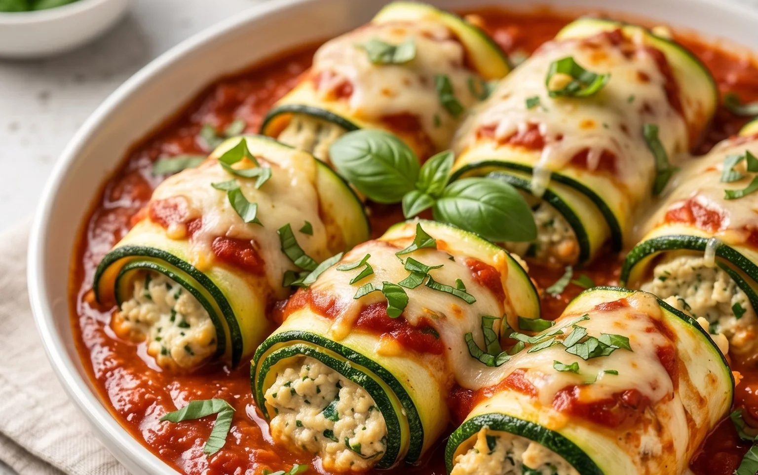 Vegan Zucchini Rollatini