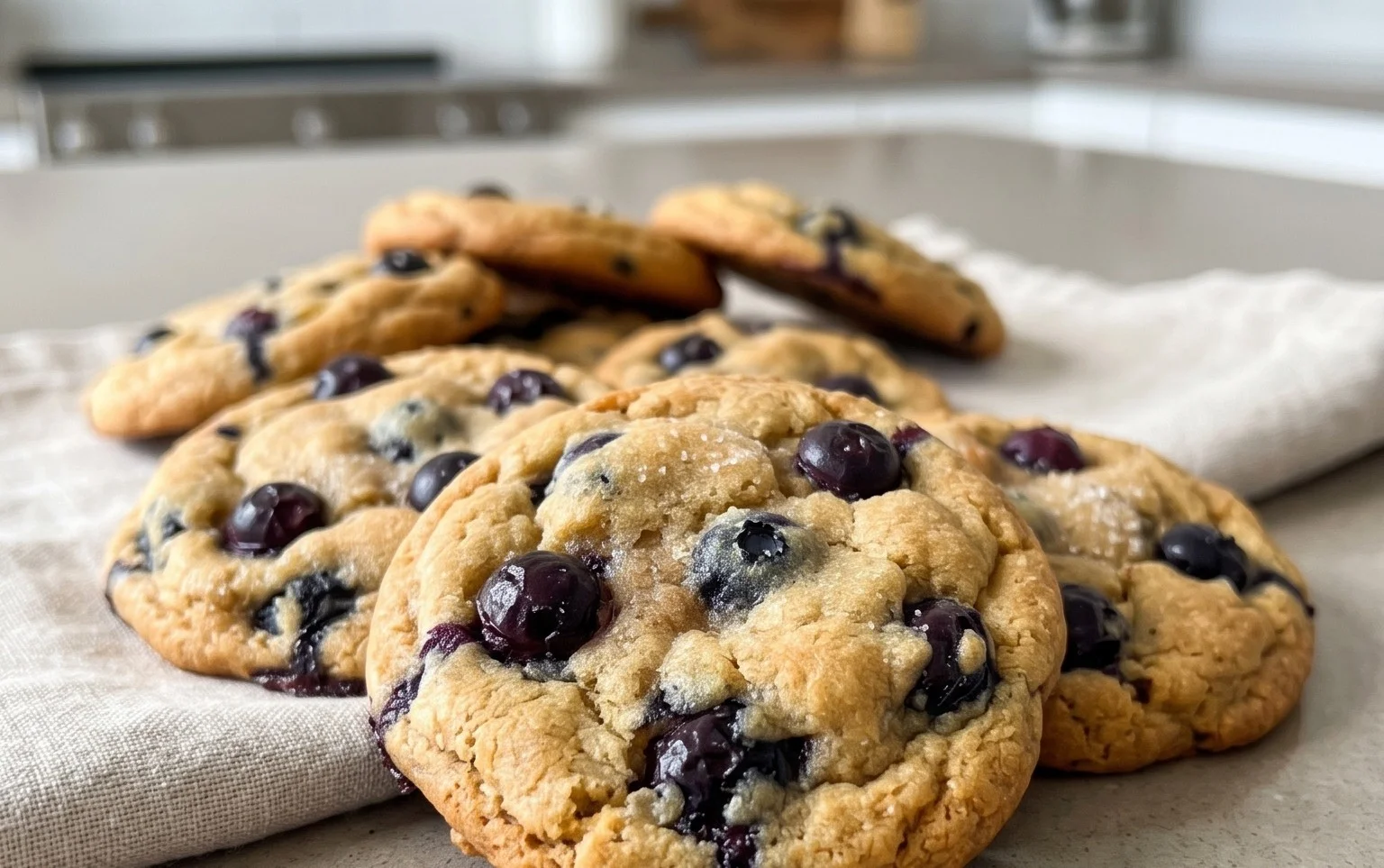 Best Ever Blueberry Cookies