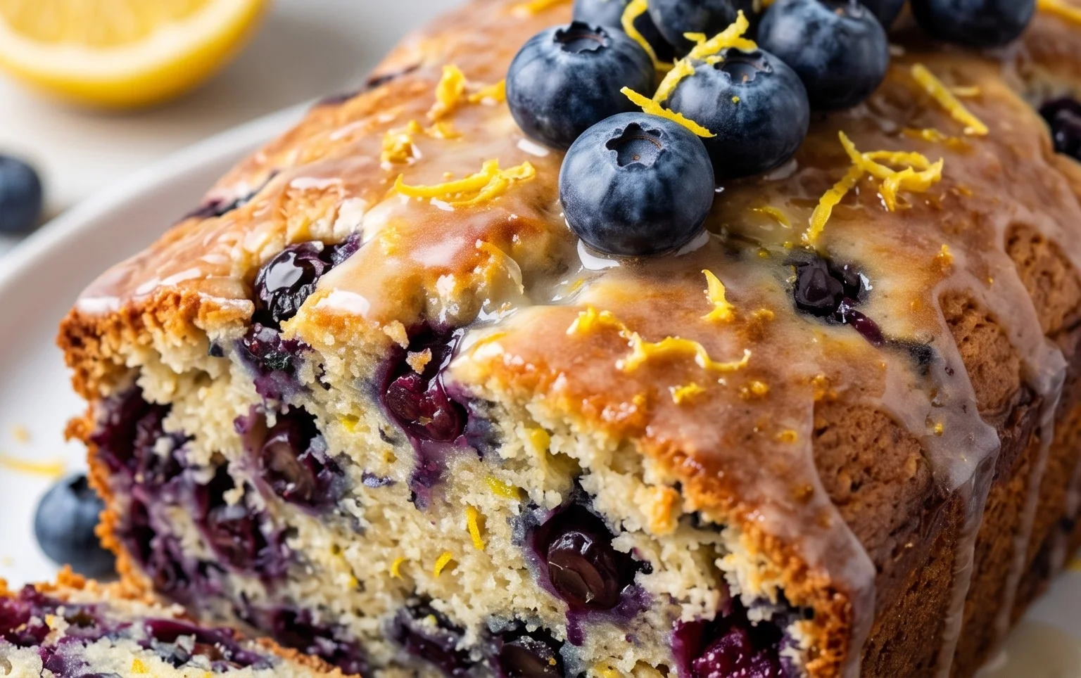 Blueberry and Lemon Loaf