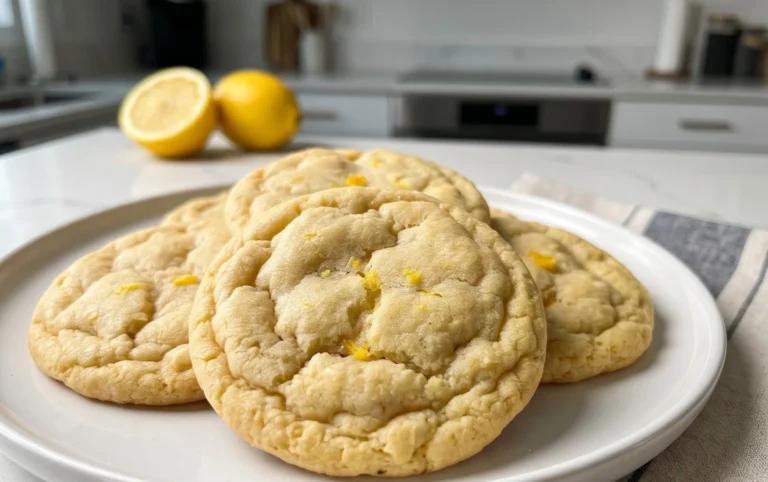 Soft & Chewy Lemon Cookies